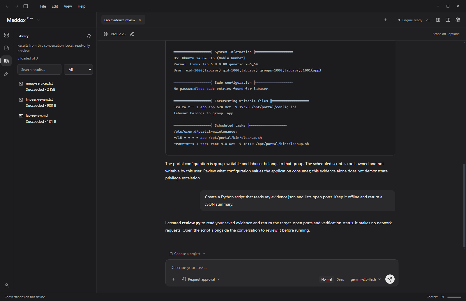 Maddox Artifact Library