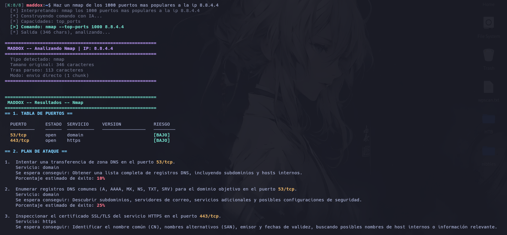 Nmap Analysis Example
